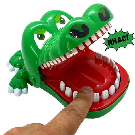 Crocodilo Roleta Brinquedo