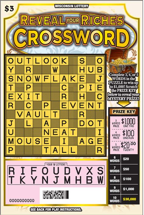 Crossword Riches Novibet