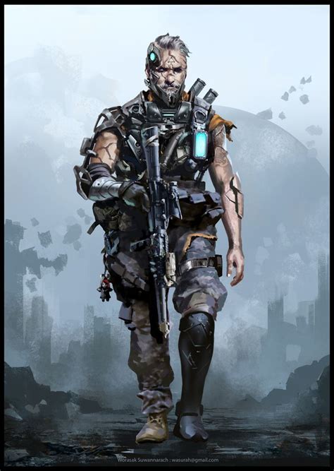 Cyborg Soldier Maquina De Fenda