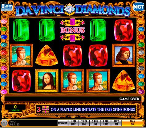 Da Vinci Slots Online Gratis