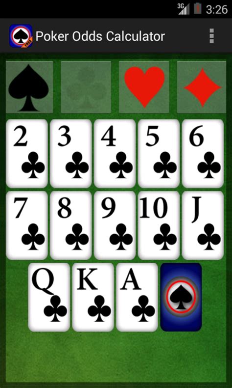 De Odds De Poker Android App