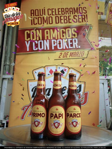 Dia De Los Amigos De Poker Valor Cerveza