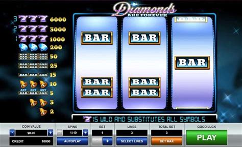 Diamonds Are Forever 3 Lines 888 Casino