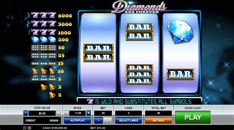 Diamonds Are Forever 3 Lines Betsson
