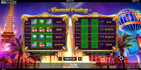 Emerald Fantasy Scratchcard Blaze