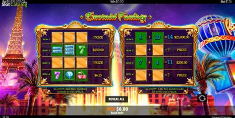 Emerald Fantasy Scratchcard Slot Gratis