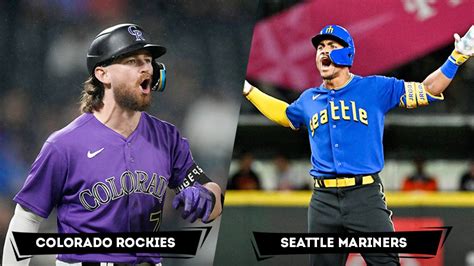 Estadisticas de jugadores de partidos de Colorado Rockies vs Seattle Mariners