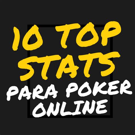 Estatisticas De Poker Online