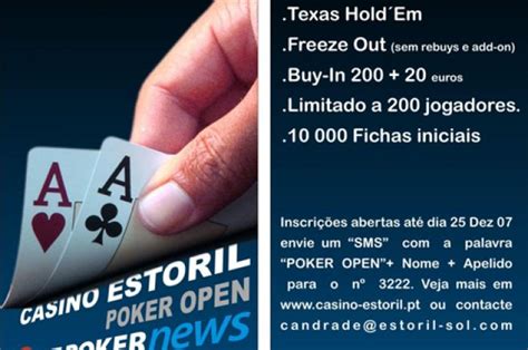 Estoril Torneio De Poker