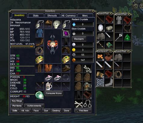 Everquest Aumentar Slot 11