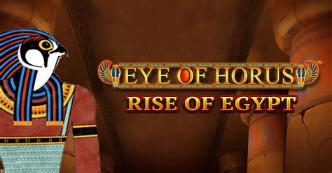 Eye Of Horus Rise Of Egypt Brabet