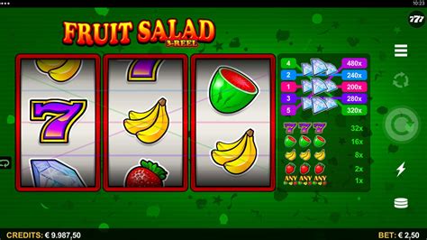 Fruit Salad 3 Reel Sportingbet