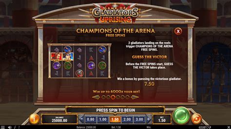 Game Of Gladiators Uprising Pokerstars