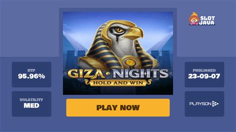 Giza Nights Hold And Win Bwin