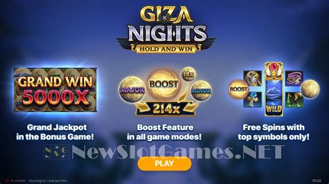 Giza Nights Hold And Win Review 2024
