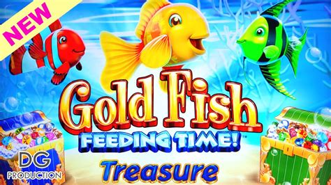 Gold Fish Feeding Time Deluxe Treasure Pokerstars
