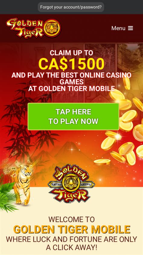 Golden Tiger Casino Mobile