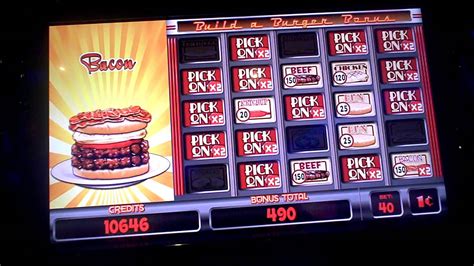 Hamburger Deluxe Slot Machine