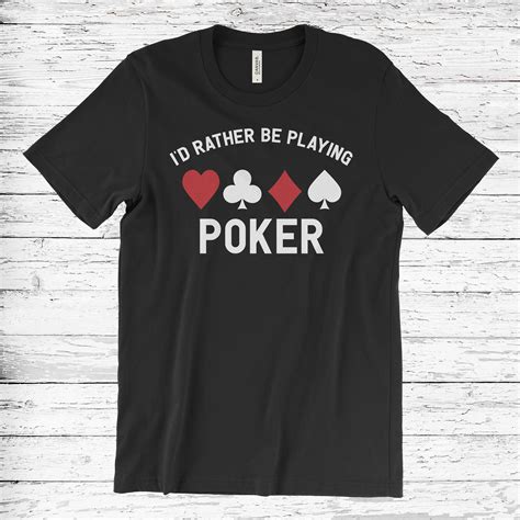 Homens S Poker T Shirts
