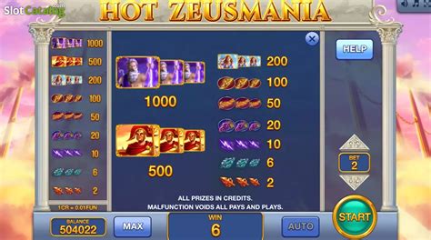 Hot Zeusmania Slot - Play Online