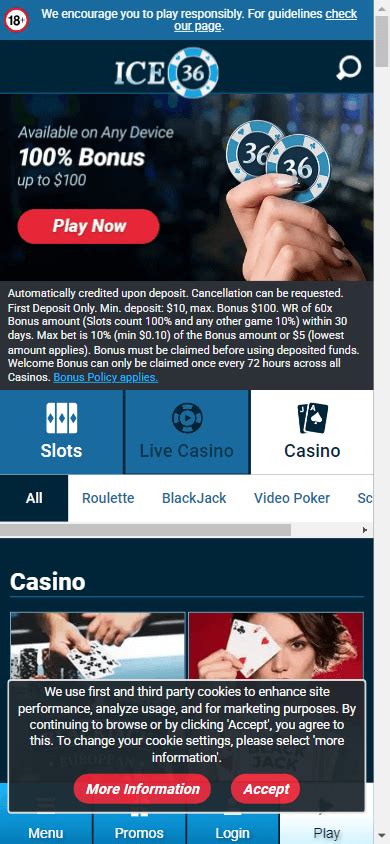 Ice36 Casino Mobile