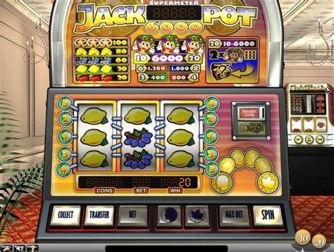 Jackpot 6000 Slot Machine 888 Casino