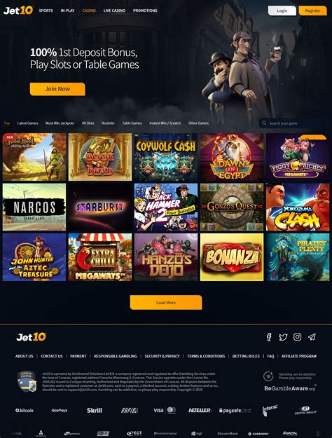 Jet10 Casino Online