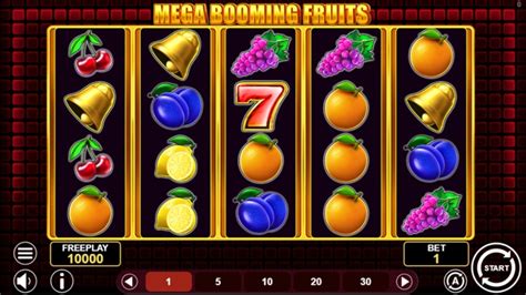 Jogar Booming Fruits 20 Com Dinheiro Real