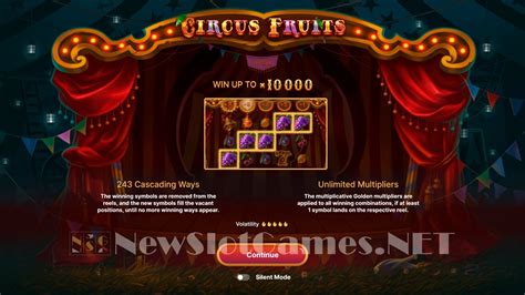 Jogar Circus Fruits No Modo Demo