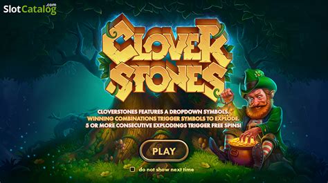 Jogar Clover Stones Com Dinheiro Real