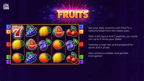 Jogar Fruits Holle Games Com Dinheiro Real