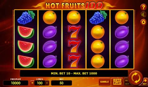 Jogar Hot Fruits 100 No Modo Demo