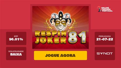 Jogar Joker 81 Com Dinheiro Real