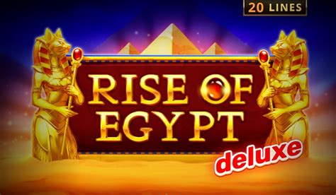 Jogar Rise Of Egypt Deluxe Com Dinheiro Real