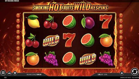 Jogar Smoking Hot Fruits Wild Respins Com Dinheiro Real