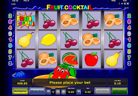 Jogos De Aparate Casino Coquetel De Frutas Gratis