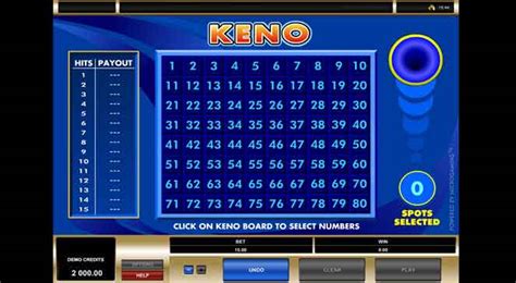 Jogue Book Of Keno Online