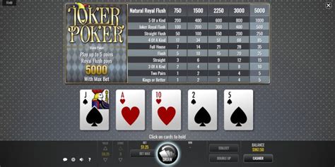 Jogue Joker Poker Rival Online