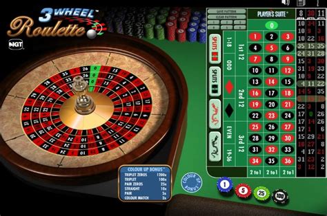 Jogue Three Wheel Roulette Online