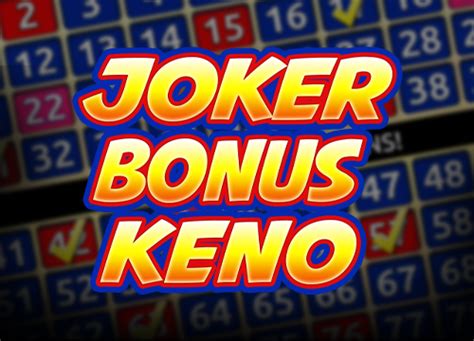 Joker Bonus Keno Bet365