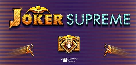 Joker Supreme Slot - Play Online