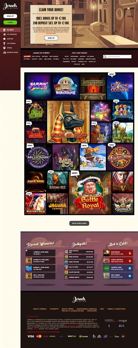 Joreels Casino App