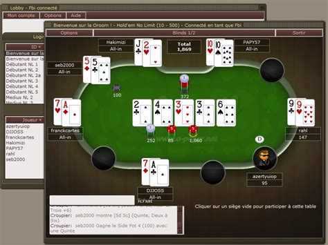 Joue Au Poker Gratuit Sans Telechargement