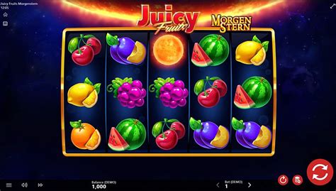 Juicy Fruits Morgenstern Slot Gratis