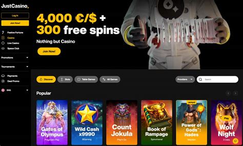 Justcasino Review