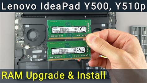 Lenovo Ideapad Y500 Slots De Memoria
