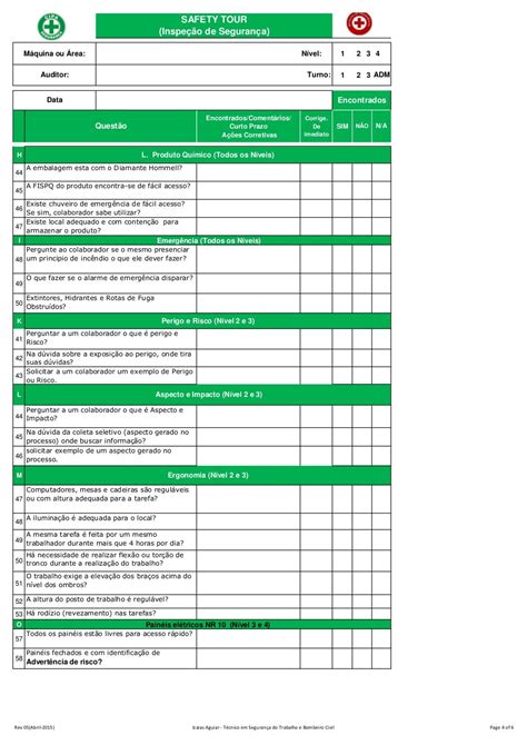 Lista De Inspecao De Seguranca Do Casino