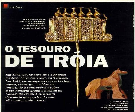 Livre Tesouros De Troia Maquina De Fenda