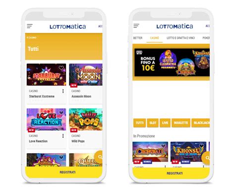 Lottomatica Casino Mobile