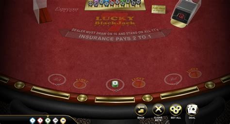 Lucky 7 Blackjack Espresso Pokerstars